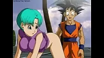Goku con bulma