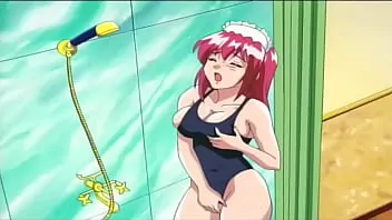 Linda criada pelirroja disfruta del sexo (hentai sin censura)