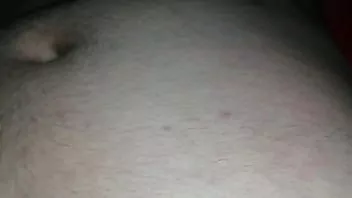 Her husband calls her.