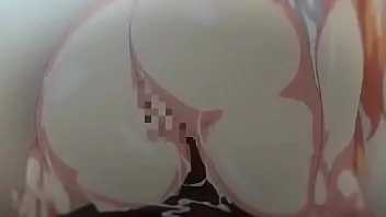 Hentai rubia MILF con grandes tetas disfruta follando