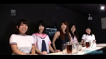 Sexo en grupo hardcore japonés
