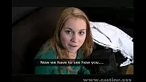 Casting inocente en una entrevista de casting