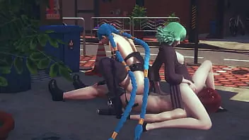 Tristana, lol, 3d porno