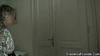 Grandma and boy