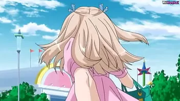 Linda rubia hentai chupa la polla y disfruta del sexo