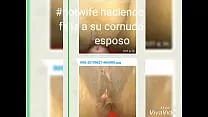 Mientras su esposo se va a travajar