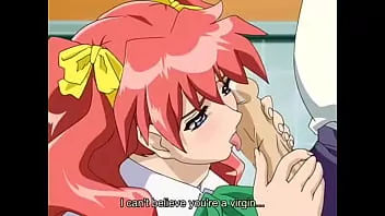 Pelirroja hentai follada por un pervertido gordo